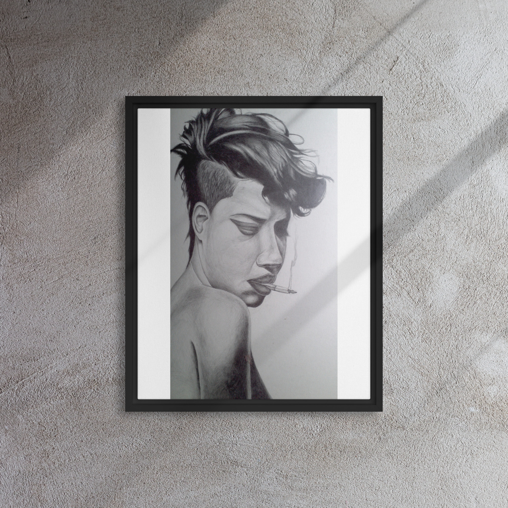 HR3 Framed Canvas Sketch #6 (Limited Edition)